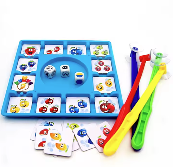 🍎 Fruit Sticking Game – Pick & Stick Fun!