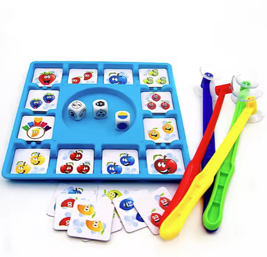 🍎 Fruit Sticking Game – Pick & Stick Fun!