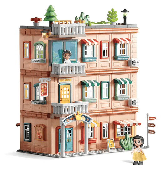 Genius Architech Building Set – 382 Pieces 🏛️🧱✨