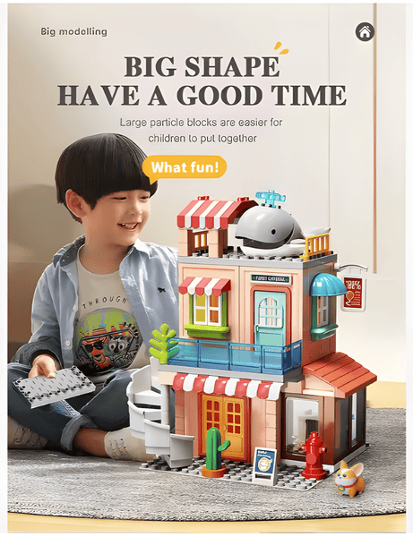 Feelo Genius Architect Building Set – 141 Pieces 🧱🏛️🧠 (Ages 6+)