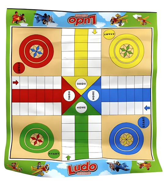 🎲 Ludo Giant Floor Game – 50x60cm of Classic Fun!