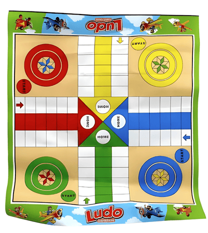 🎲 Ludo Giant Floor Game – 50x60cm of Classic Fun!