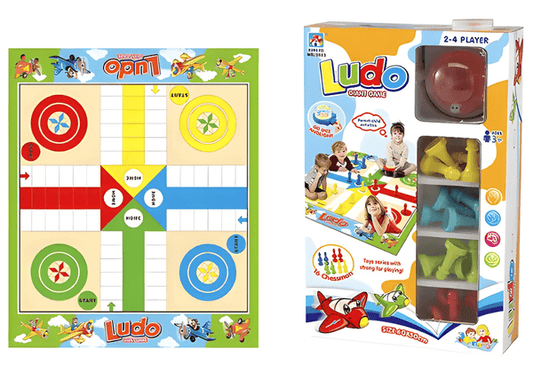 🎲 Ludo Giant Floor Game – 50x60cm of Classic Fun!