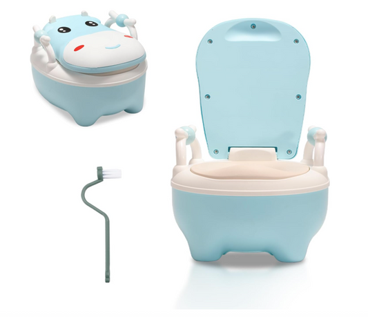 Hippo Potty Trainer – Cute, Comfy & Kid-Approved Toilet Time Companion