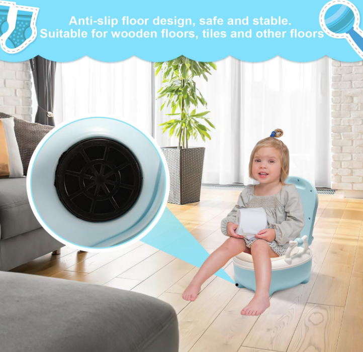 Hippo Potty Trainer – Cute, Comfy & Kid-Approved Toilet Time Companion