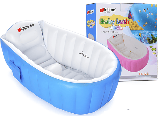 Inflatable Baby Bath Tub – Soft, Foldable & Travel-Friendly (0–3 Years)