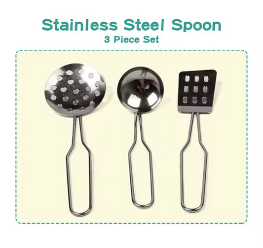 Kitchen Simulation Kitchenware – 9-Piece Set 🍳🥄👩🏽‍🍳