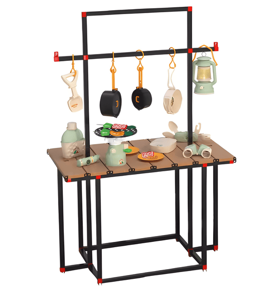 🔵 Koala Adventure Camping Set with Picnic Table – Ages 3+ 🐨🍽️🏕️