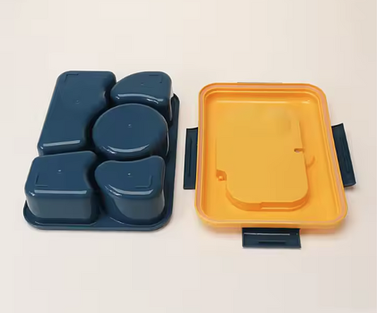 Mayoii Bento Lunch Box – 5 Compartments | 1600ml 🍱🌟