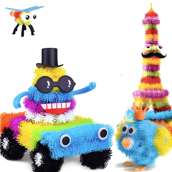 Magic Puff Balls – 400pcs 🧶🌈🎨