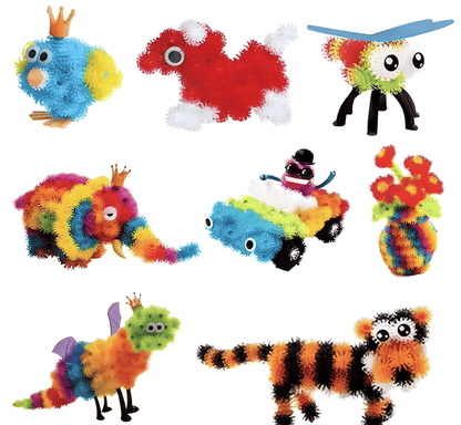 Magic Puff Balls – 400pcs 🧶🌈🎨