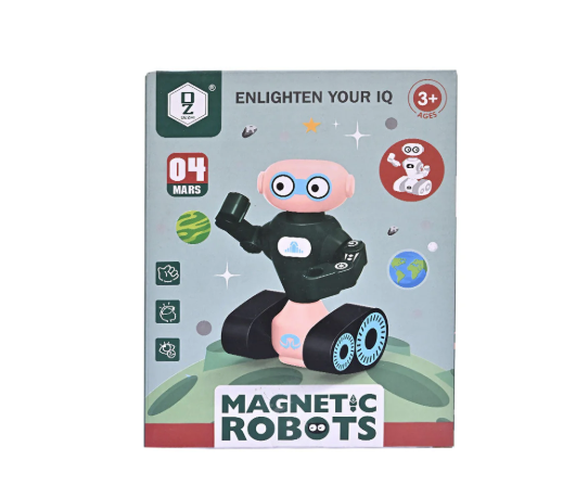 Magnetic Robot Set – Build & Play (3+ Years)