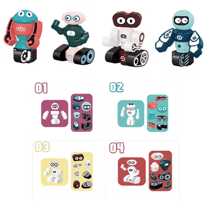 Magnetic Robot Set – Build & Play (3+ Years)