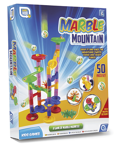 Marble Mountain – 50pcs 🔵🟠🏔️