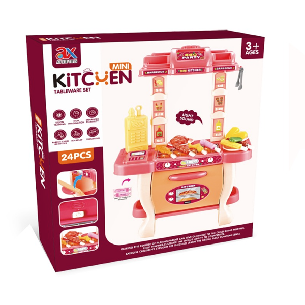 Mini Kitchen Set – 24 Pieces 🍳🥄🧁