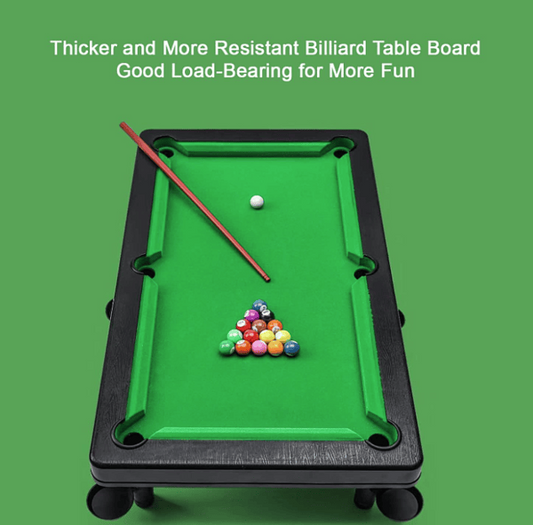 🎯 Green Billiards Game Set (Bingo Edition)