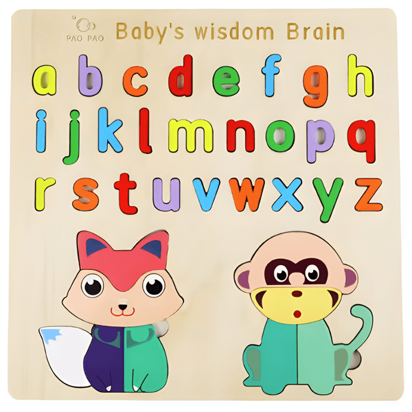 Mixed Puzzles with Pictures – Shapes, Numbers & Alphabets 🧩🎓