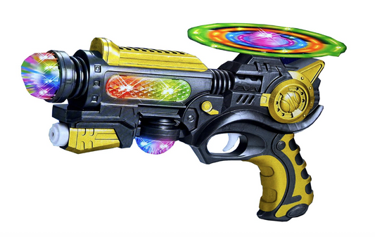 🔫🎶 Musical Combat Machine – Flash Toy Gun with Lights & Sound
