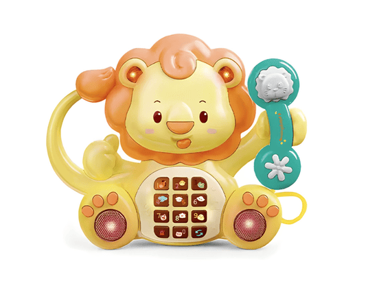 Musical Lion Toy Phone – Baby’s First Tunes & Calls!