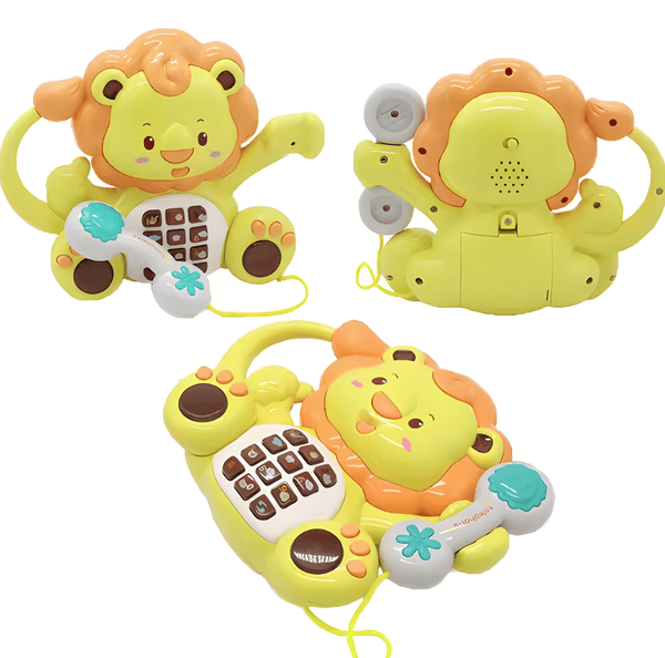 Musical Lion Toy Phone – Baby’s First Tunes & Calls!