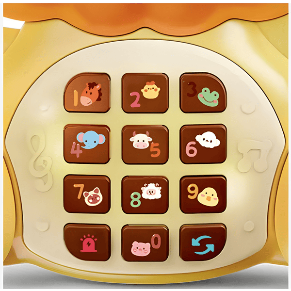 Musical Lion Toy Phone – Baby’s First Tunes & Calls!