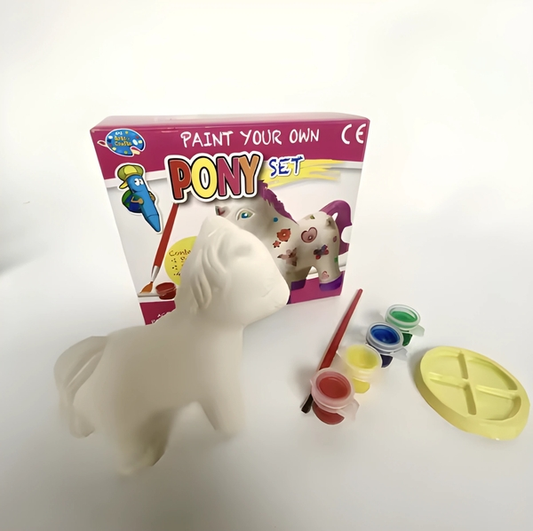 🐴 Paint Your Own Pony – DIY Craft Set for Kids