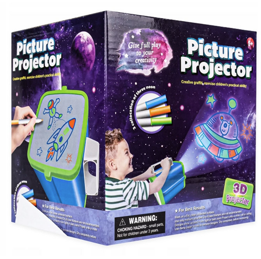 📽️🌈 Picture Projector – Storytime & Drawing Fun in Lights!