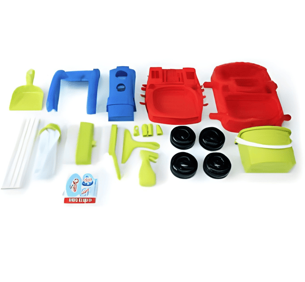 Play & Pretend Cleaning Trolley – 8 Pieces 🧹✨🛒