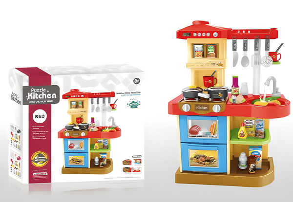 Puzzle Kitchen Little Chef Play Series – 28 Pieces 🍴👩🏽‍🍳🧩