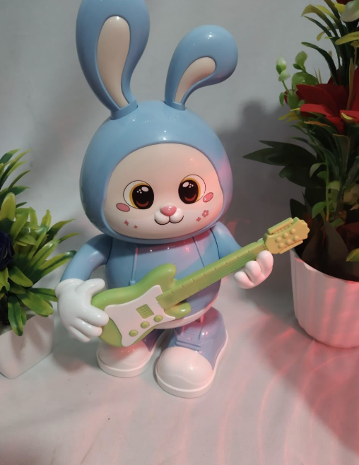 Rabbit Guitarist – The Rockin’ Bunny Jam Toy!