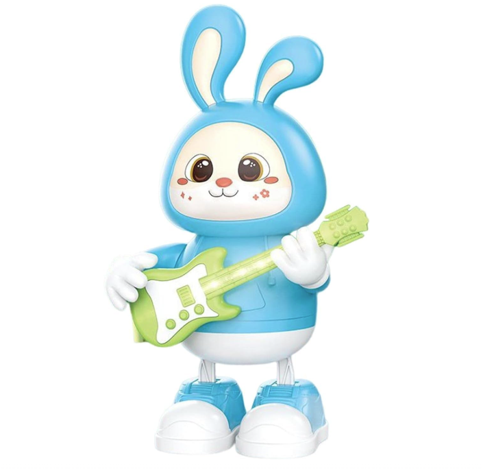Rabbit Guitarist – The Rockin’ Bunny Jam Toy!