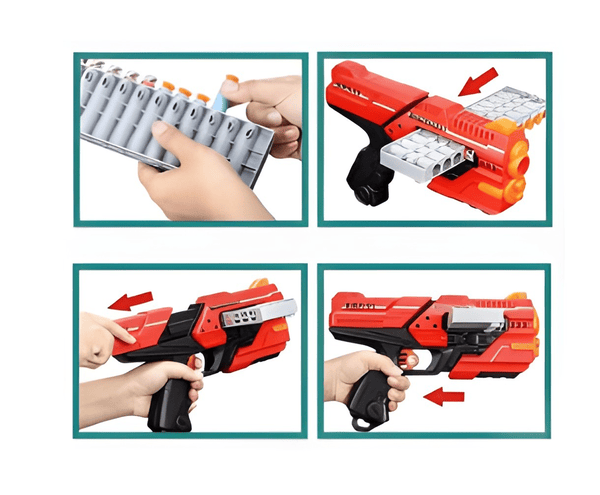 Rapid Launcher Charge Transmitter Dart Blaster