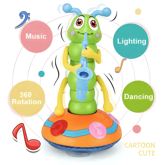 Saxophone Caterpillar Toy – Musical Fun for Little Hands