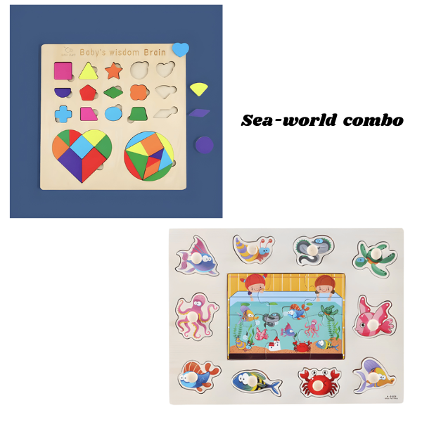 Shapes & Picture Matching Puzzles 🔷🖼️