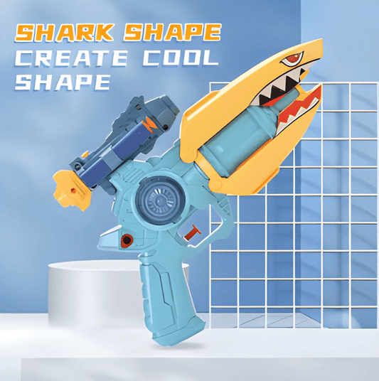 🦈 Shark Water Gun 2-in-1 Foam Dart Blaster – 25cm