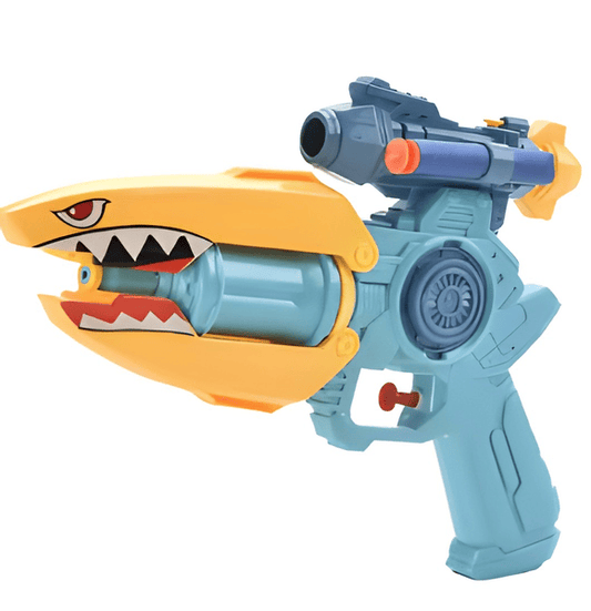 🦈 Shark Water Gun 2-in-1 Foam Dart Blaster – 25cm