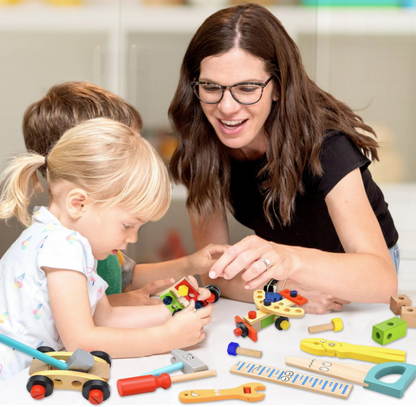 🧰🔩 34-Piece Simulation Toolbox – For Little Builders With Big Dreams!