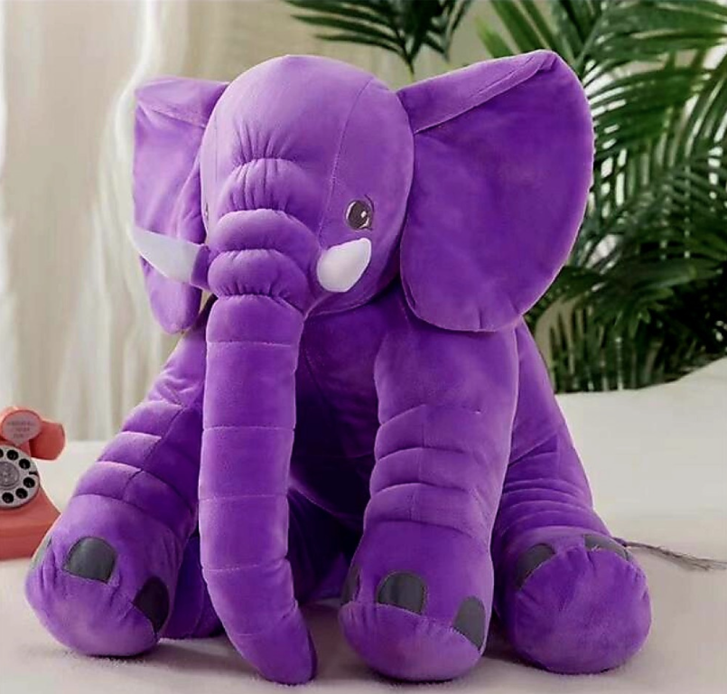 Soft Plush Elephant – Cuddly Toy for Babies