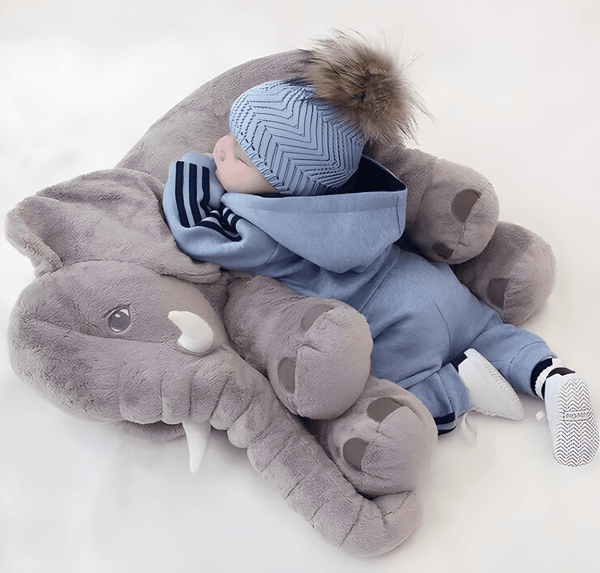 Soft Plush Elephant – Cuddly Toy for Babies