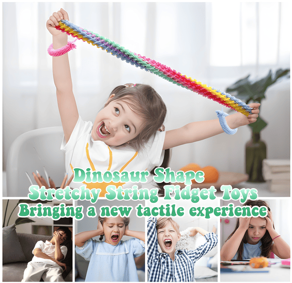 Stretchy Unicorn Set of 4 – 19cm 🦄💫
