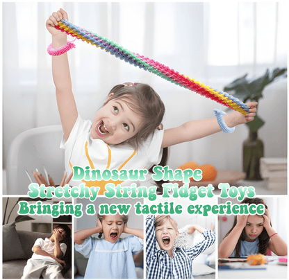 Stretchy Unicorn Set of 4 – 19cm 🦄💫