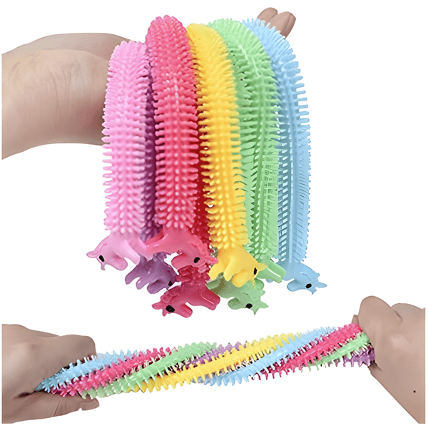 Stretchy Unicorn Set of 4 – 19cm 🦄💫