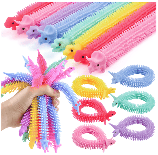 Stretchy Unicorn Set of 4 – 19cm 🦄💫