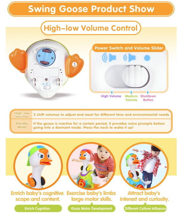 Dancing Goose – Musical Waddle Toy