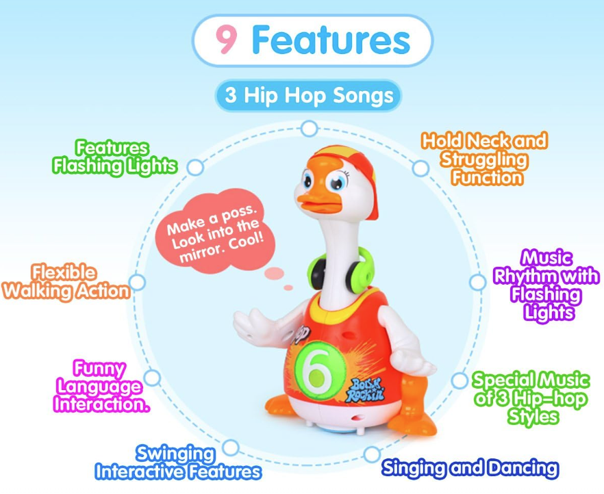 Dancing Goose – Musical Waddle Toy