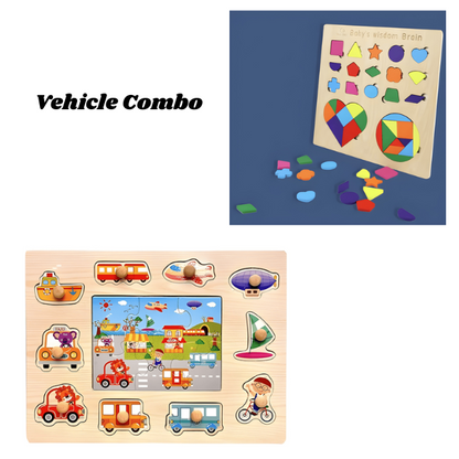 Shapes & Picture Matching Puzzles 🔷🖼️