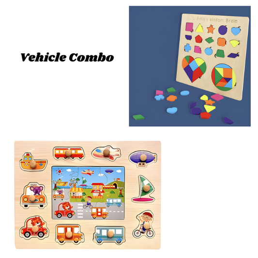 Shapes & Picture Matching Puzzles 🔷🖼️