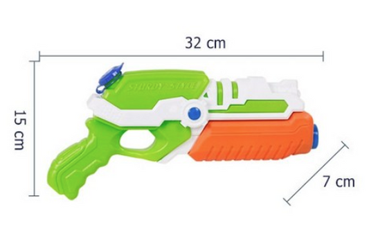 💦 Water Gun Pump Action – Sturdy Style Blaster